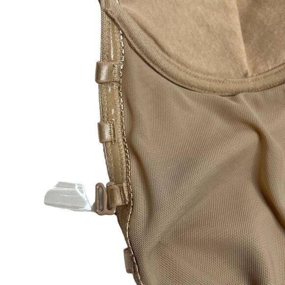 NWT nude U plunge push up backless thong full body shaper size 34 (M) - Picture 8 of 16